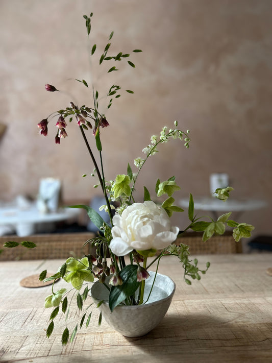 Winter Ikebana Flower Arranging Workshop