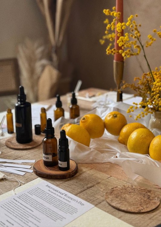 International Women’s Day Therapeutic Perfume Workshop with Breakfast and Spring Bouquet