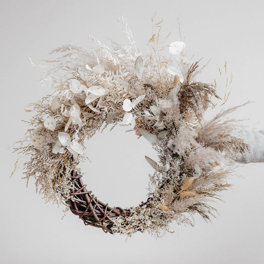 Dried Flower Christmas Wreath Making Workshop