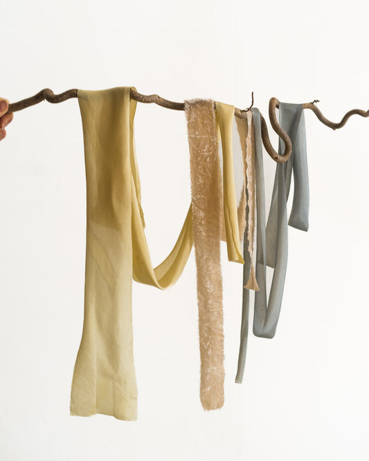 Hand Dyed Silk Ribbons