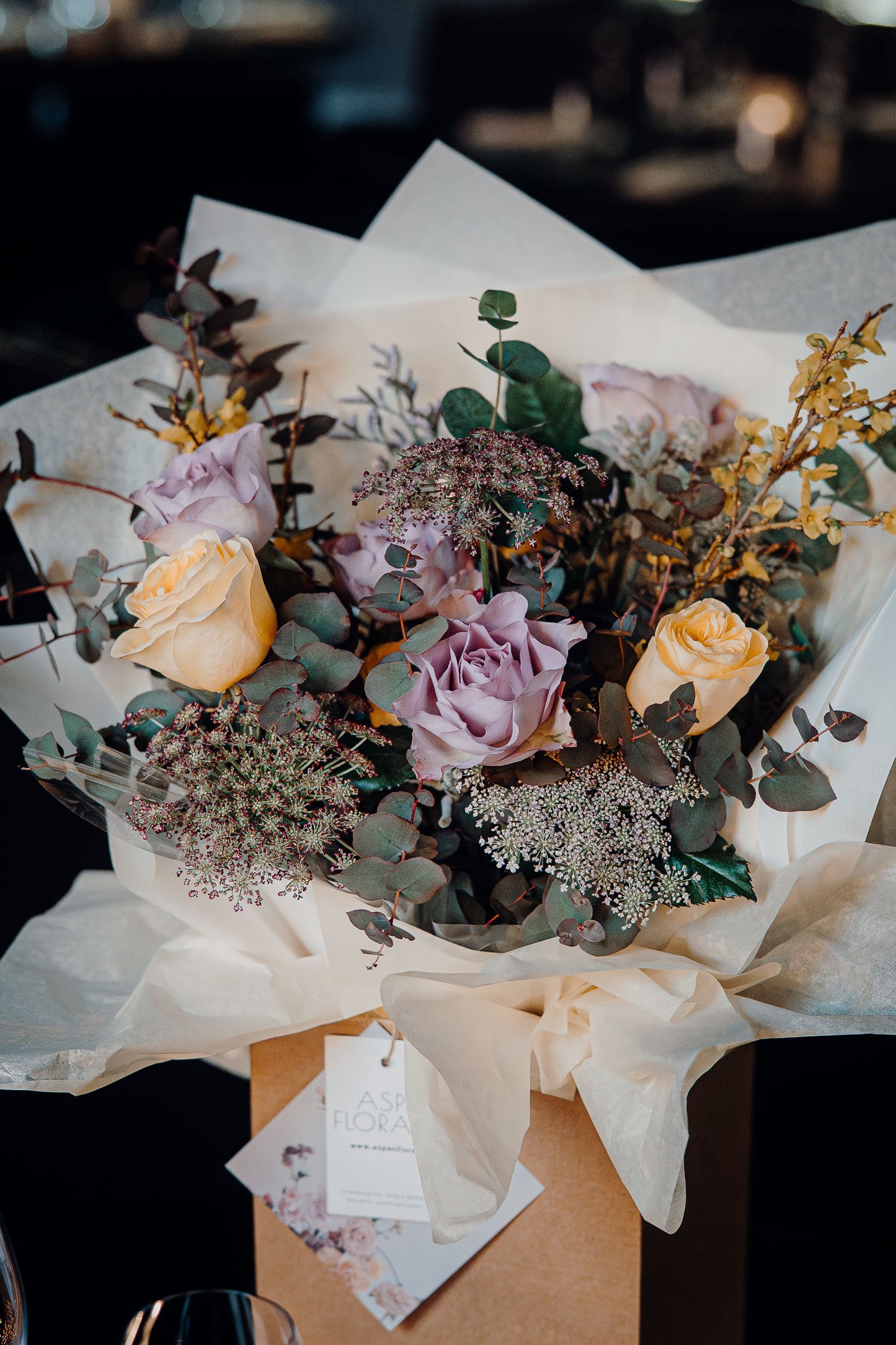 Aspen Florals x Gaucho Edinburgh Bouquet