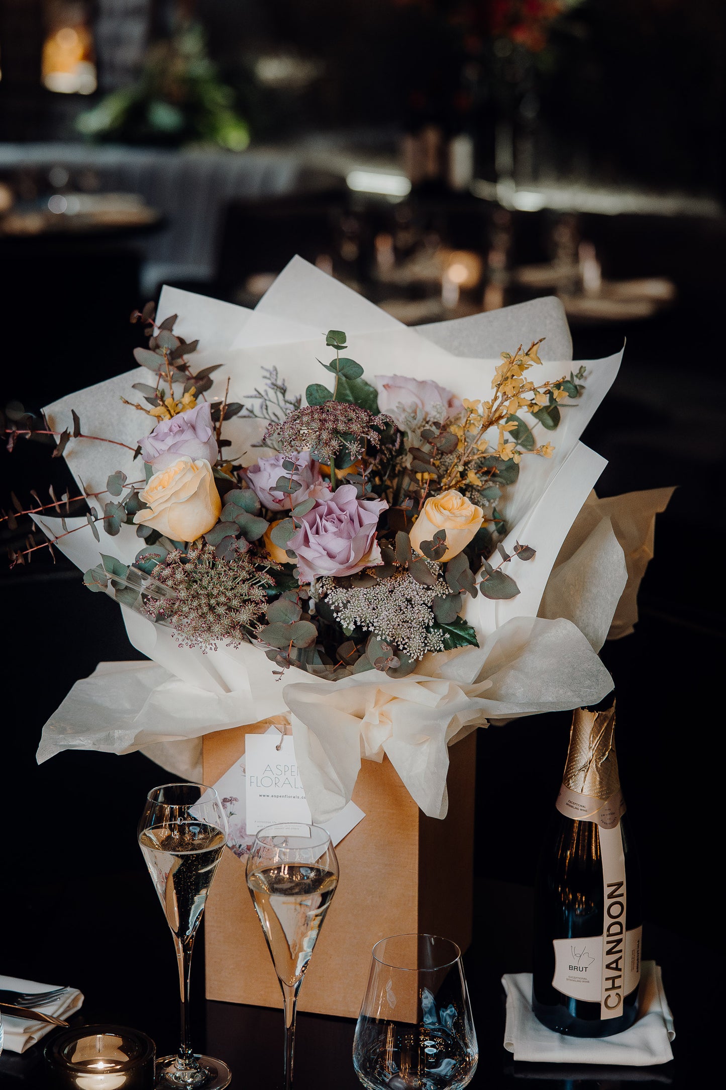 Aspen Florals x Gaucho Edinburgh Bouquet