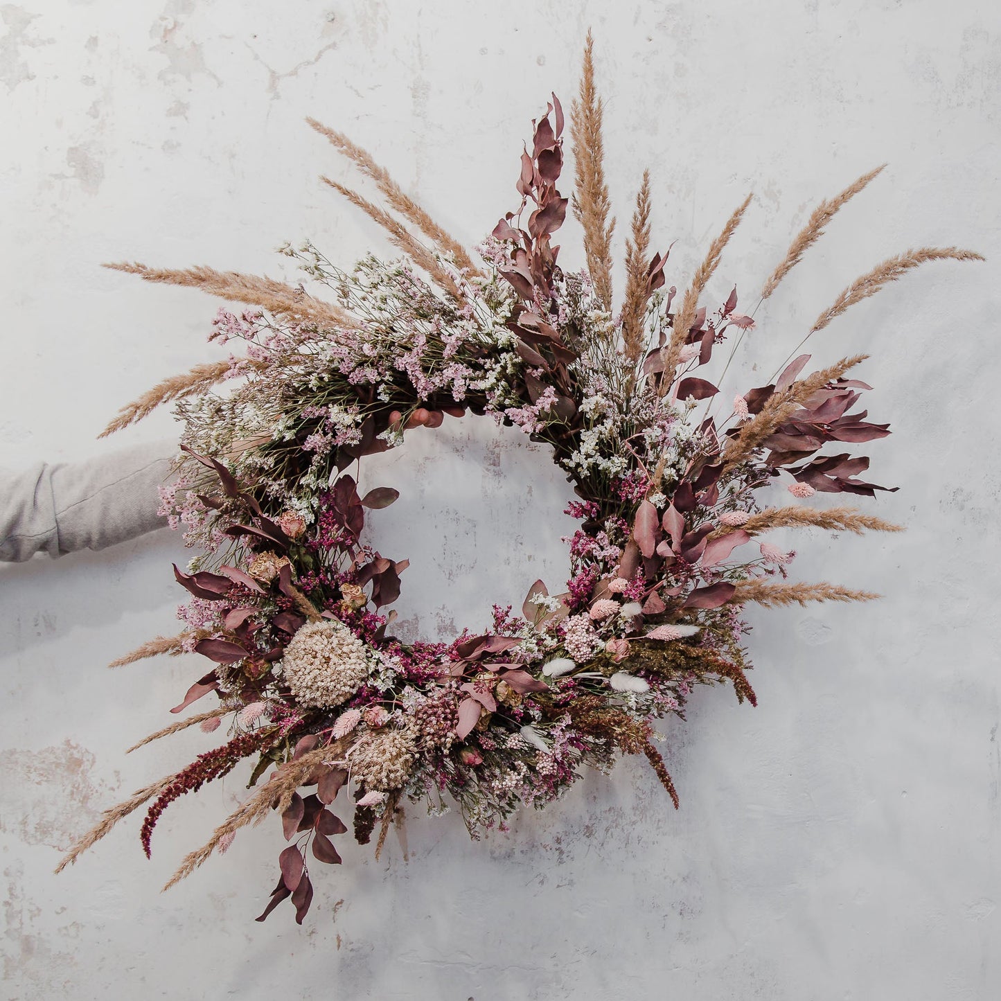 Dried Flower Autumn Wreath Making Workshop