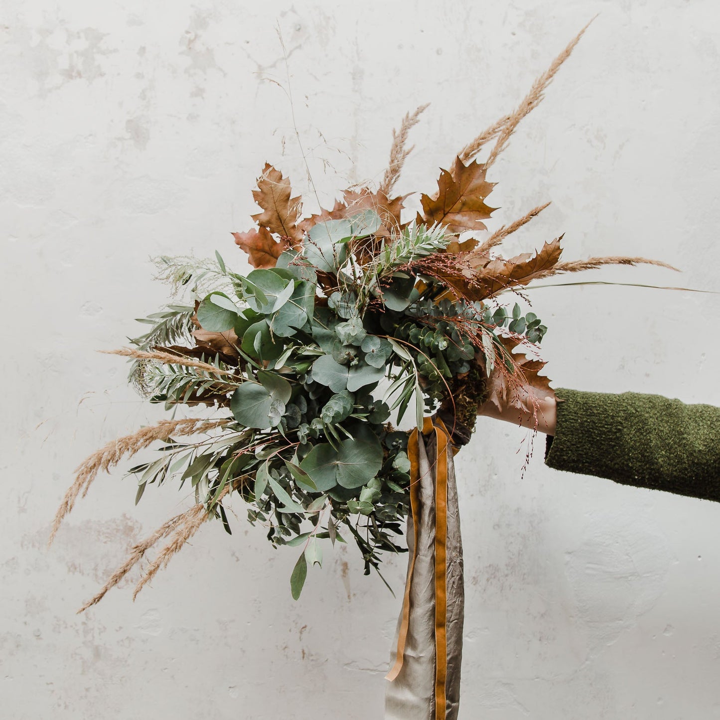 Festive Mixed Foliage Wreath