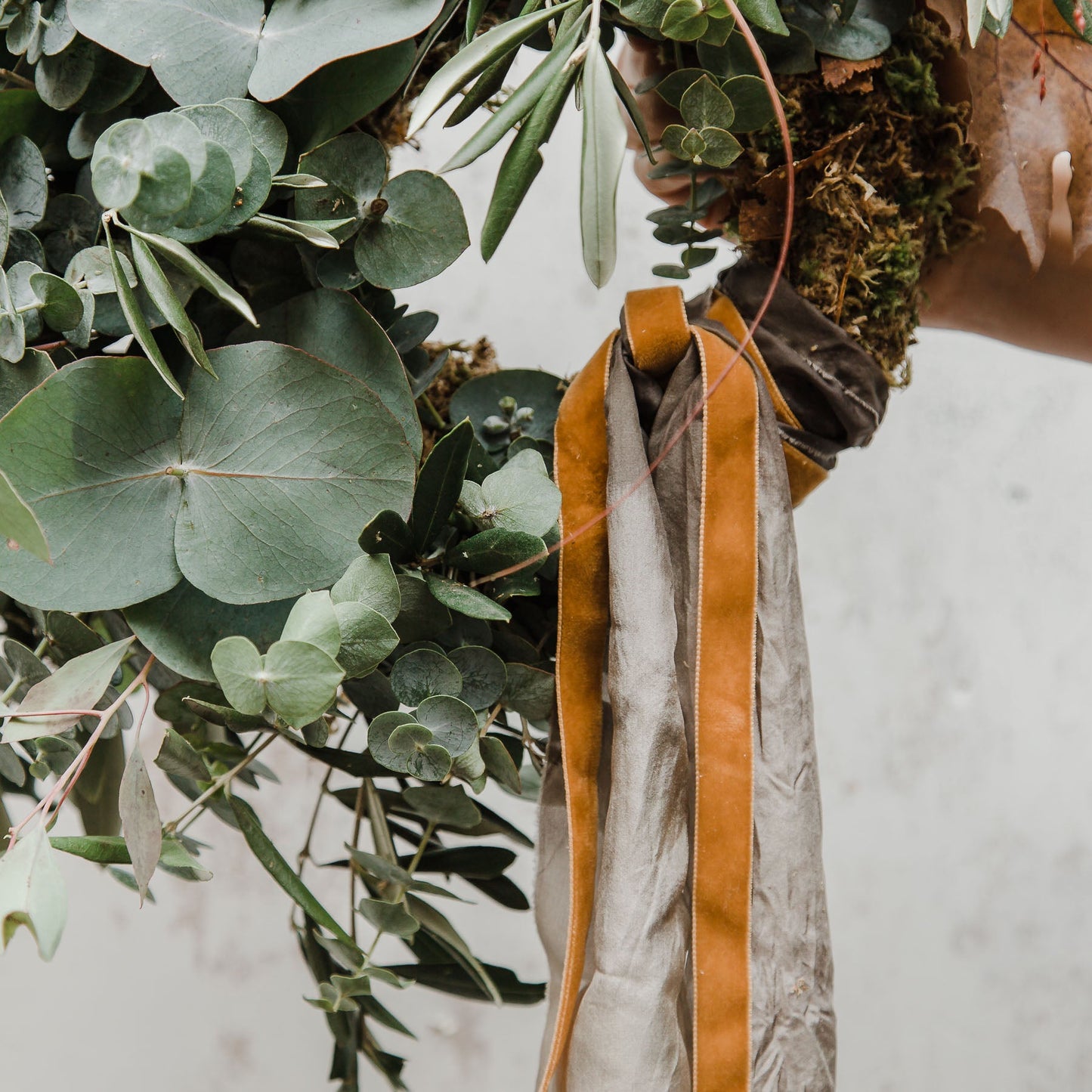 Festive Mixed Foliage Wreath