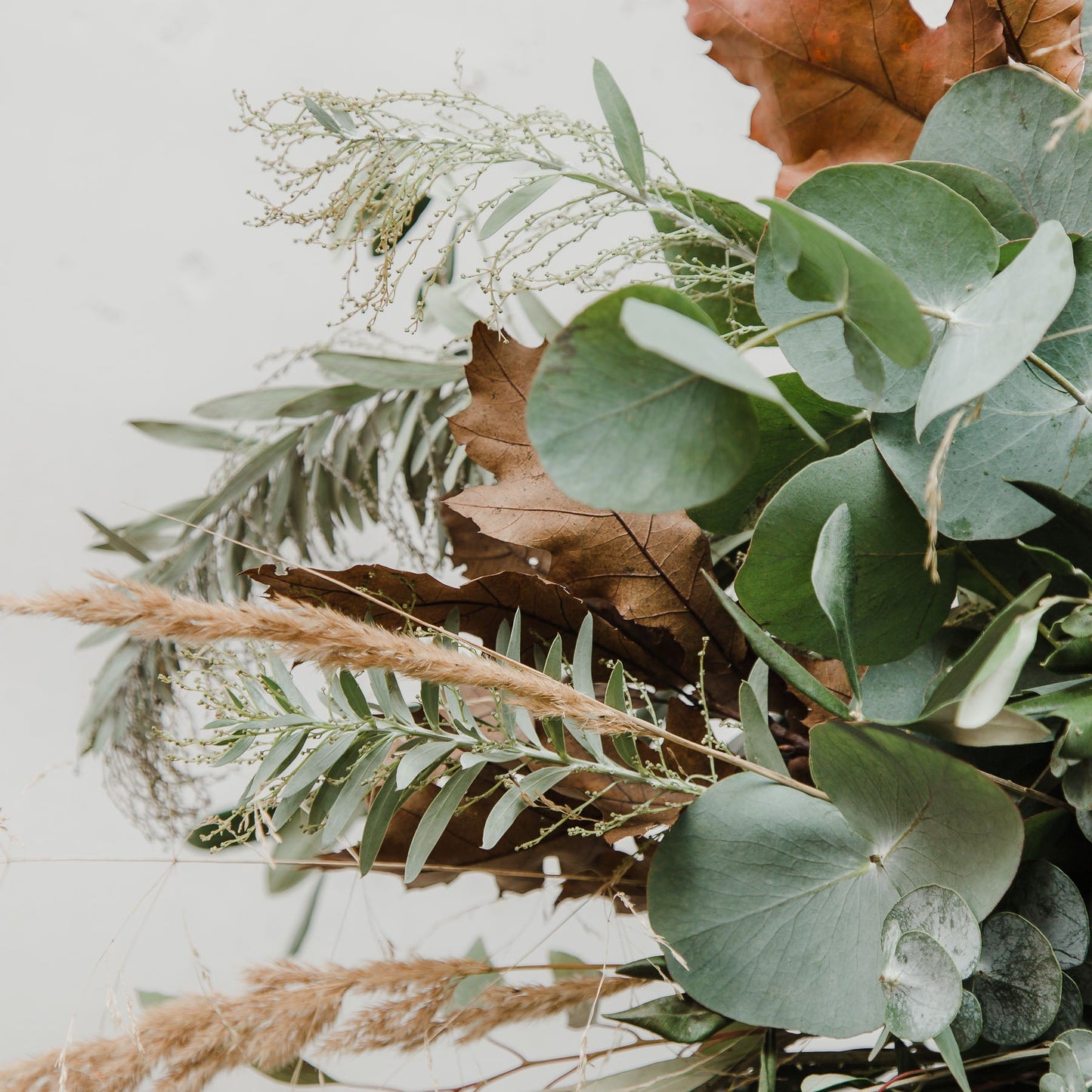 Festive Mixed Foliage Wreath