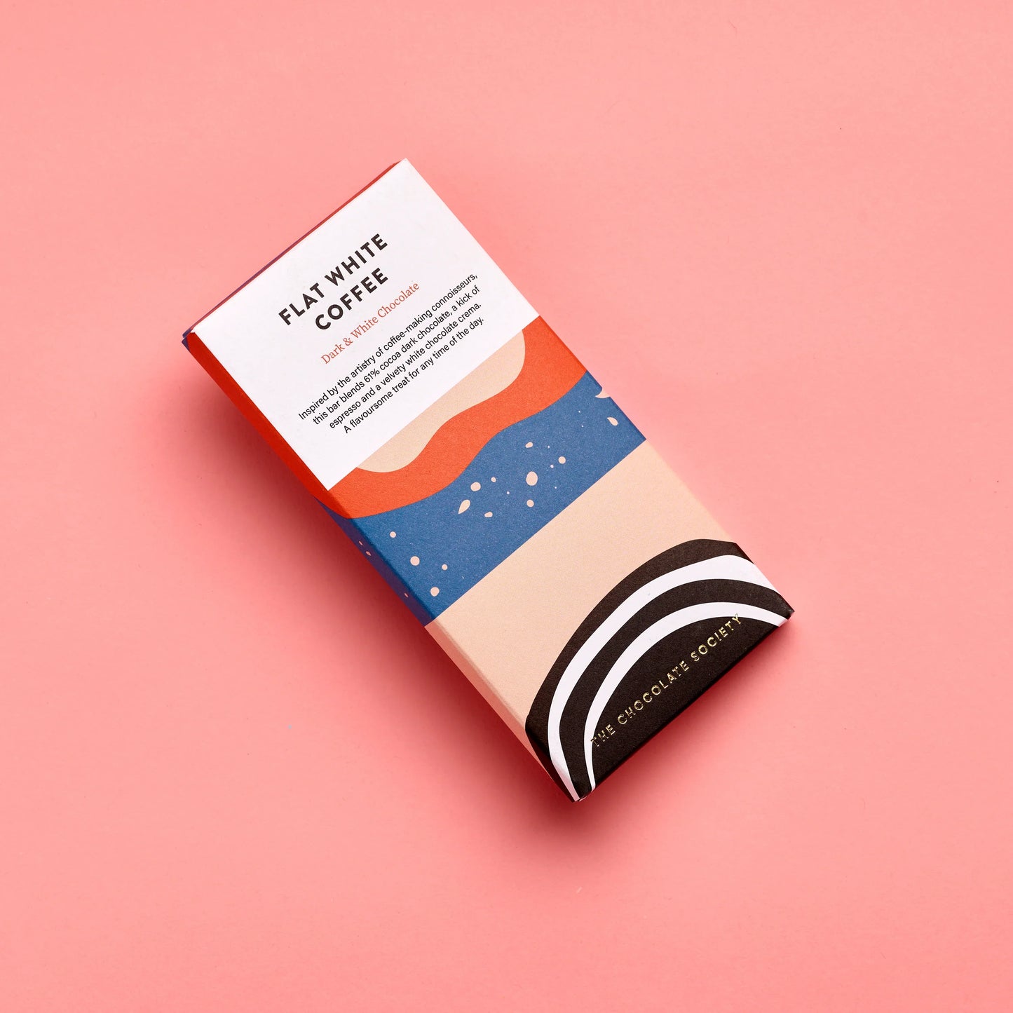 Flat White Coffee - Dark & White Chocolate